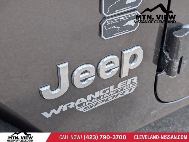2020 Jeep Wrangler Unlimited Sport