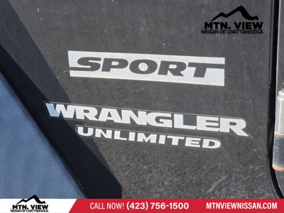 2016 Jeep Wrangler Unlimited Sport