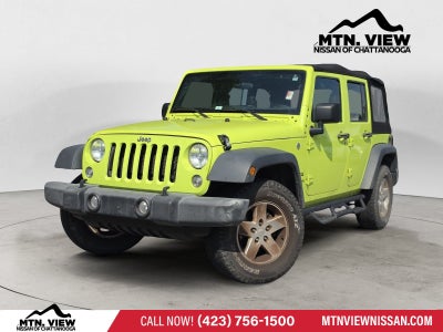 2016 Jeep Wrangler Unlimited Sport