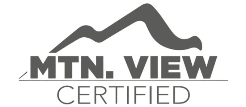 Mtn View certified logo
