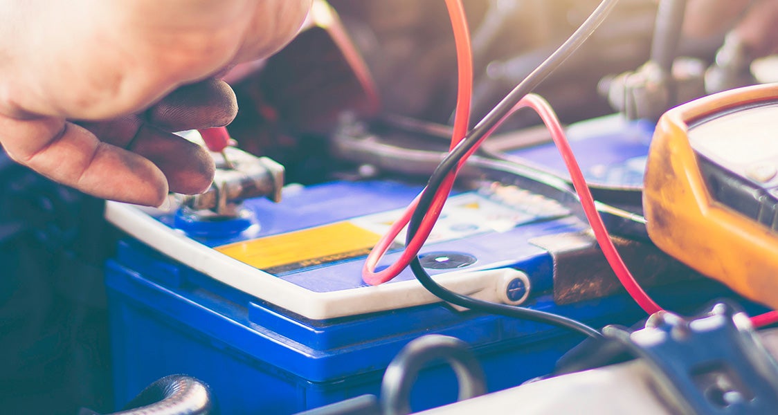 Battery Service - car battery